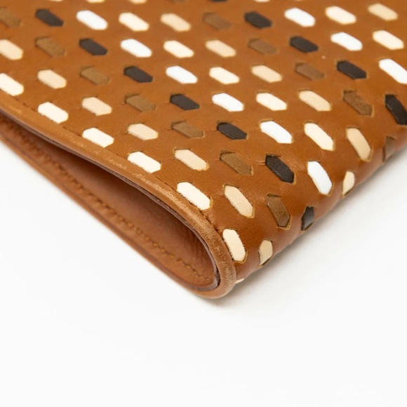 Salvatore Ferragamo Brown Woven Baguette Bag - Picture 8 of 13